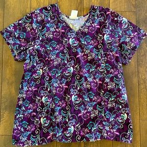 XL scrubstar scrub top